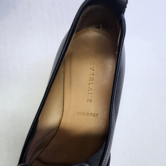 Everlane‎ | Leather Black Slip on Shoe, 8.5 - Picture 12 of 12